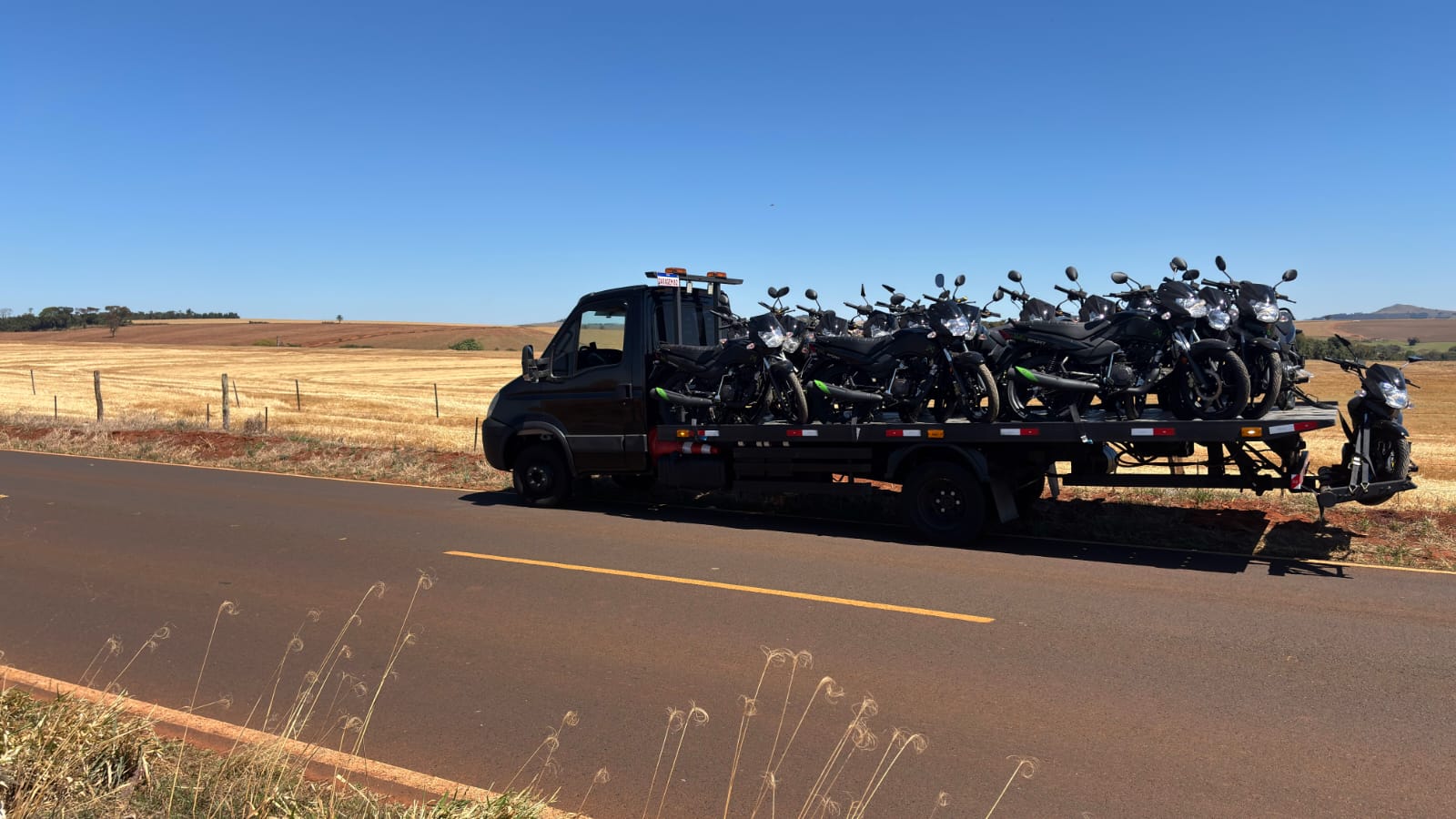 Remoção de motos